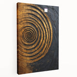 Abstract strokes wall art on stretched canvas showcasing vibrant colors and dynamic brushwork, viewed from the side, perfect for modern home decor.
