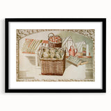 Modern Wall Art – Abstract Orchard and Garden Scene by Paul Nash