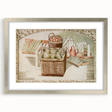 Modern Wall Art – Abstract Orchard and Garden Scene by Paul Nash