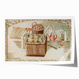 Modern Wall Art – Abstract Orchard and Garden Scene by Paul Nash