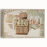 Modern Wall Art – Abstract Orchard and Garden Scene by Paul Nash