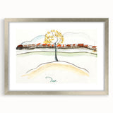 Modern Wall Art – Arthur Dove’s Fall Brook Railroad Landscape