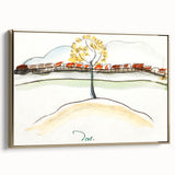 Modern Wall Art – Arthur Dove’s Fall Brook Railroad Landscape