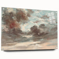 Romanticism Art - Stormy Sunset Cloud Study by John Constable