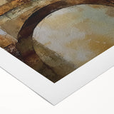 Abstract architecture wall art on rolled canvas showcasing geometric shapes and vibrant colors, designed to add a modern touch to interior spaces. Perfect for art lovers and home decor enthusiasts.