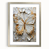 Abstract figurative wall art framed in silver with a white mat, showcasing vibrant colors and dynamic shapes, perfect for modern home decor accents.