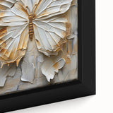 Close-up of a framed abstract figurative wall art piece featuring vibrant colors and dynamic shapes, ideal for modern home decor or gallery display. The artwork showcases intricate details and a contemporary design, enhancing any interior space.