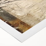 Abstract floral wall art on rolled canvas showcasing vibrant colors and intricate designs, perfect for enhancing modern home decor. Packaged securely in a sturdy tube for safe shipping.