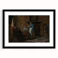 Baroque Interior Scene with Figures - Historical Art Prints