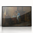 Baroque Interior Scene with Figures - Historical Art Prints
