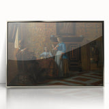 Baroque Interior Scene with Figures - Historical Art Prints