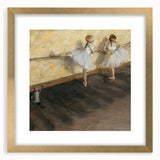 Edgar Degas' Dancers Practicing at the Barre - Impressionist Ballet Art
