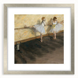 Edgar Degas' Dancers Practicing at the Barre - Impressionist Ballet Art