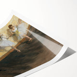 Edgar Degas' Dancers Practicing at the Barre - Impressionist Ballet Art