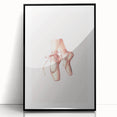 Ballet Pointe Shoes Kids Room Print - Girls Bedroom Wall Art