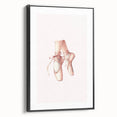 Ballet Pointe Shoes Kids Room Print - Girls Bedroom Wall Art