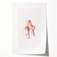 Ballet Pointe Shoes Kids Room Print - Girls Bedroom Wall Art