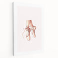 Ballet Pointe Shoes Kids Room Print - Girls Bedroom Wall Art
