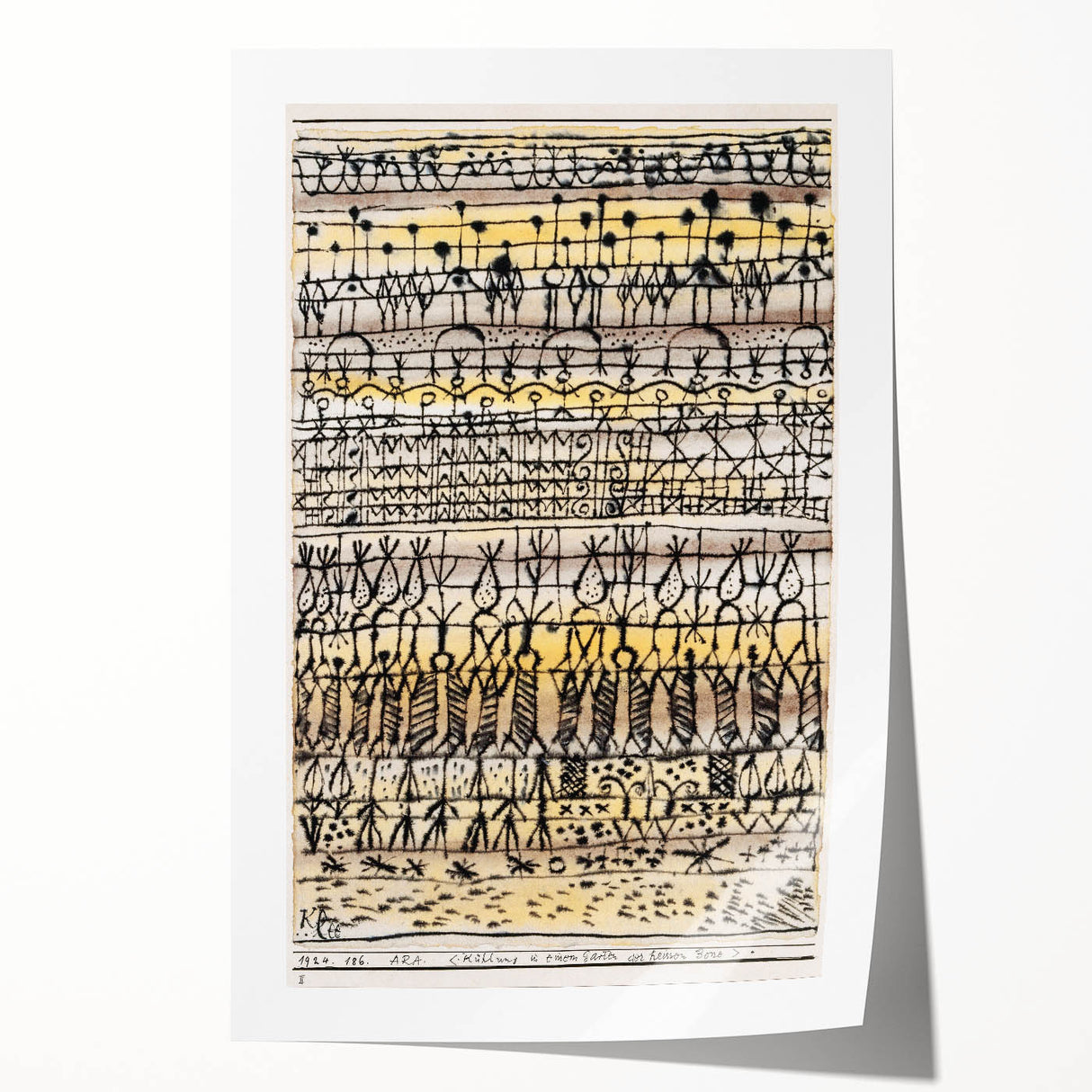Modern Wall Art - Abstract Geometric Patterns - Contemporary Art Print