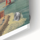 Vintage San Francisco Travel Poster - Golden Gate Bridge Art