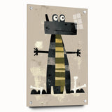 Playful Crocodile – Boys Room Wall Art