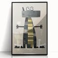 Playful Crocodile – Boys Room Wall Art