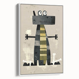 Playful Crocodile – Boys Room Wall Art