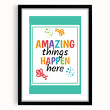Kids Educational Wall Art - Inspirational Learning Quote Print