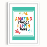 Kids Educational Wall Art - Inspirational Learning Quote Print