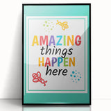 Kids Educational Wall Art - Inspirational Learning Quote Print