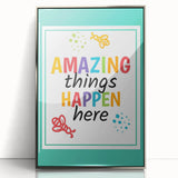Kids Educational Wall Art - Inspirational Learning Quote Print
