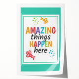 Kids Educational Wall Art - Inspirational Learning Quote Print