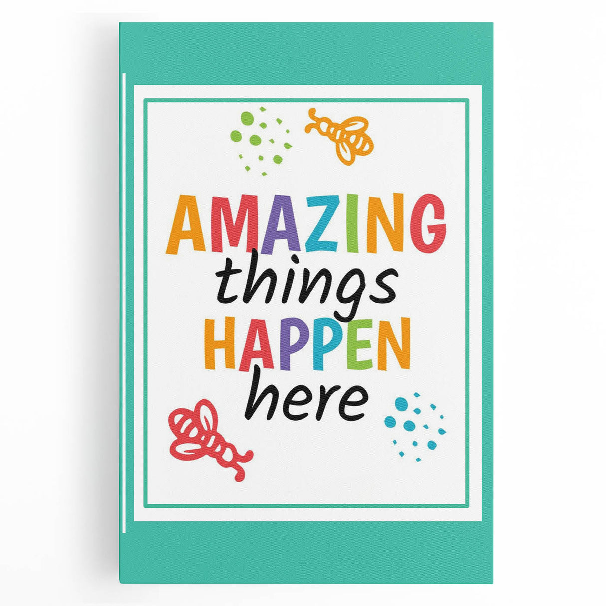 Kids Educational Wall Art - Inspirational Learning Quote Print