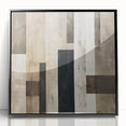 Mid Century Modern Geometric Art - Neutral Minimalist Stripes Decor