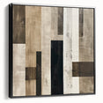 Mid Century Modern Geometric Art - Neutral Minimalist Stripes Decor