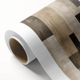 Mid Century Modern Geometric Art - Neutral Minimalist Stripes Decor