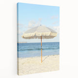 Large abstract canvas art with vibrant orange and blue tones, ideal for kitchen wall decor.