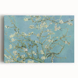 Black and white large canvas print of Vincent Van Gogh's artwork, ideal for kitchen wall art.