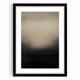 Abstract strokes framed artwork featuring a modern black mat and sleek frame, showcasing vibrant colors and dynamic patterns, ideal for contemporary home decor.