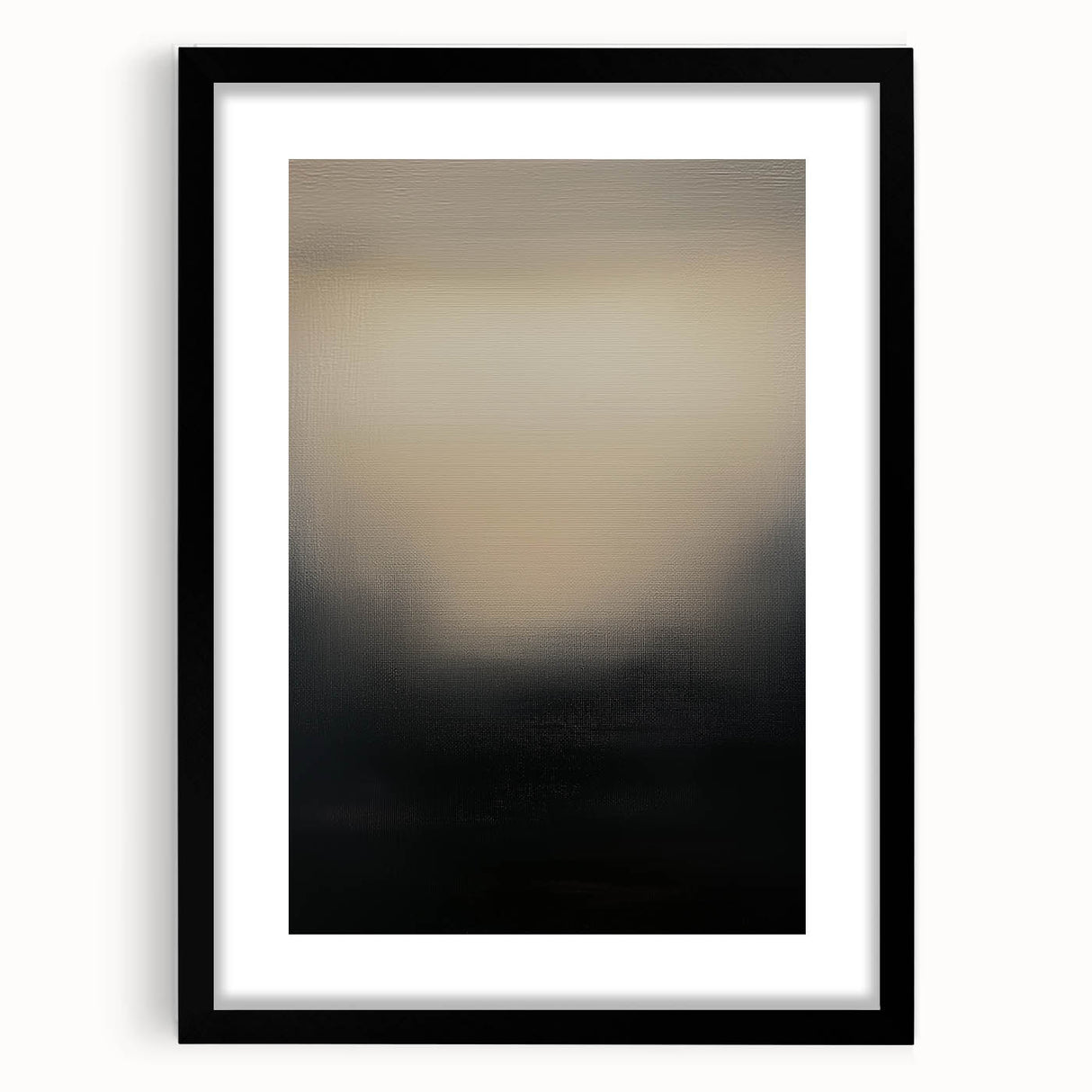 Abstract strokes framed artwork featuring a modern black mat and sleek frame, showcasing vibrant colors and dynamic patterns, ideal for contemporary home decor.