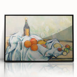 Modern Wall Art – Paul Cézanne’s Bottle and Fruits Still Life