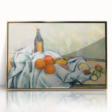 Modern Wall Art – Paul Cézanne’s Bottle and Fruits Still Life
