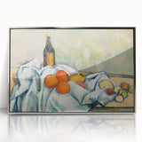 Modern Wall Art – Paul Cézanne’s Bottle and Fruits Still Life
