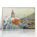 Modern Wall Art – Paul Cézanne’s Bottle and Fruits Still Life