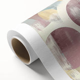 Abstract canvas art print showcasing vibrant strokes of blue, orange, and yellow, ideal for modern home decor. Perfect for adding a colorful touch to any room's ambiance.