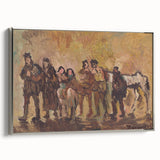 Modern Wall Art – Cyprián Majerník’s Exiles Painting