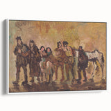 Modern Wall Art – Cyprián Majerník’s Exiles Painting