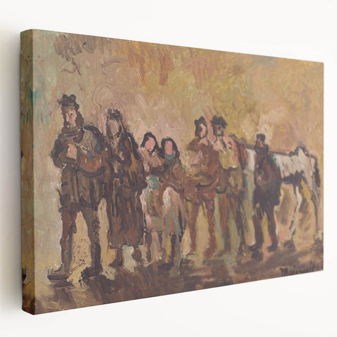 Modern Wall Art – Cyprián Majerník’s Exiles Painting