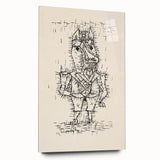 Modern Wall Art – Paul Klee’s "Ass (Esel)" Abstract Drawing