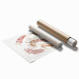 Modern Marine Wall Art – Ernst Haeckel’s "Nudibranchia" Illustration